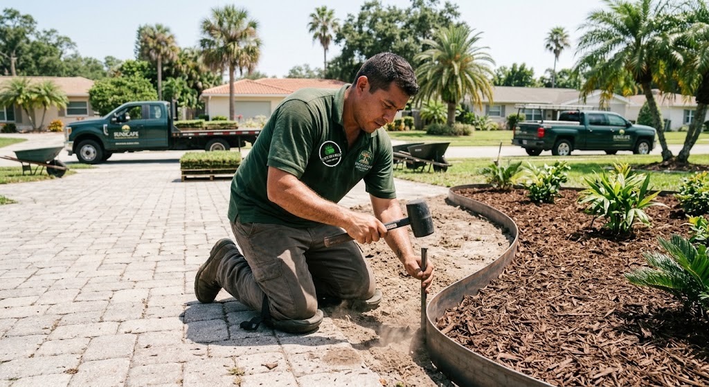 Landscape Edging in St. Petersburg, Florida